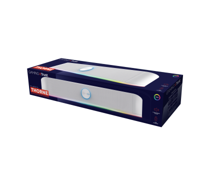 Głośnik komputerowy TRUST Soundbar GXT 619 RGB Thorne biały 25110
